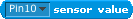 Pin10 sensor value